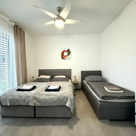 Klimatizovany Apartmanovy Dom S Virivkou, 10a * סנץ